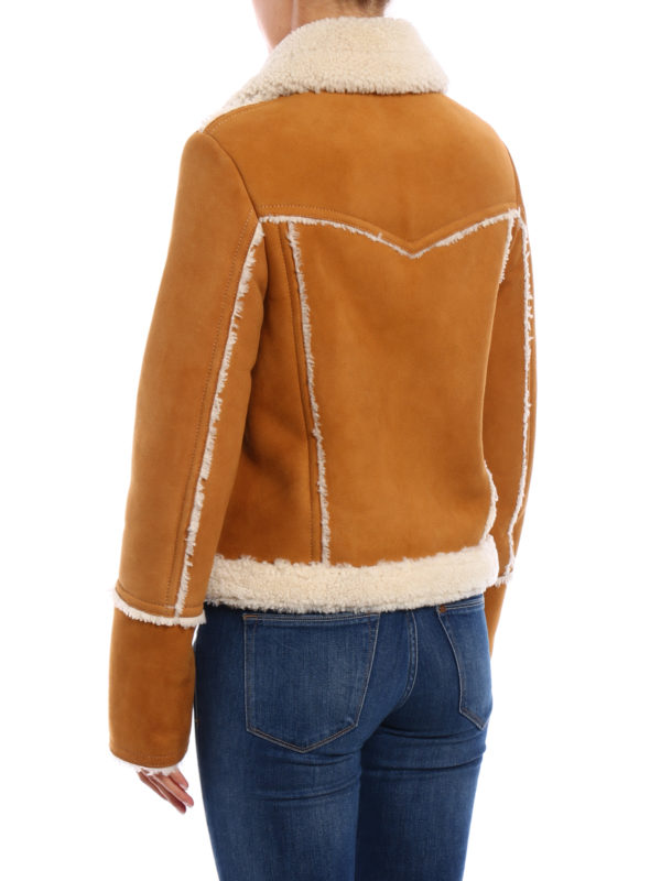 iKRIX COACH: Fur & Shearling Coats - Shearling lumber jacket