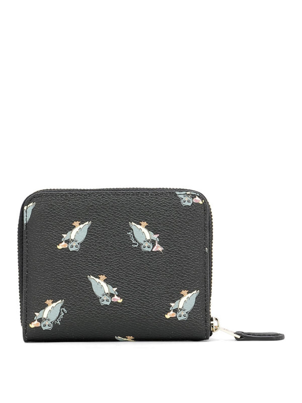 iKRIX COACH: wallets & purses - Owl print small zip around wallet