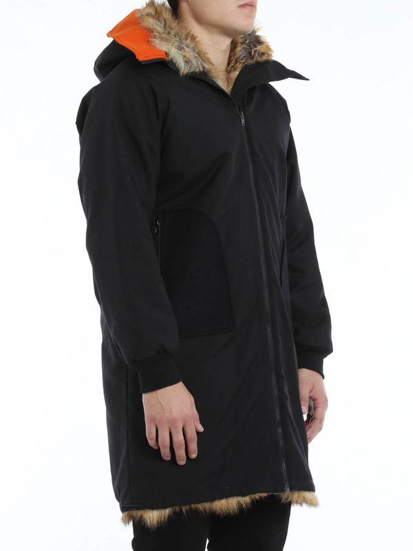 iKRIX COLLECTION PRIVEE: cappotti lunghi - Cappotto foderato in ecopelliccia