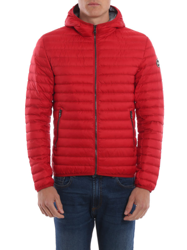 iKRIX Colmar Originals: padded jackets - Red hooded spring puffer jacket