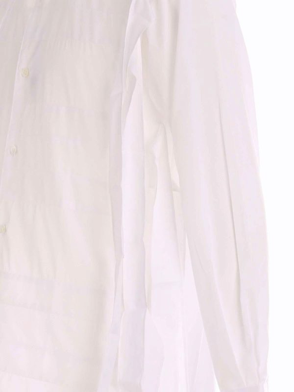 iKRIX COMME DES GARCONS SHIRT: camicie - Camicia bianca con lacci