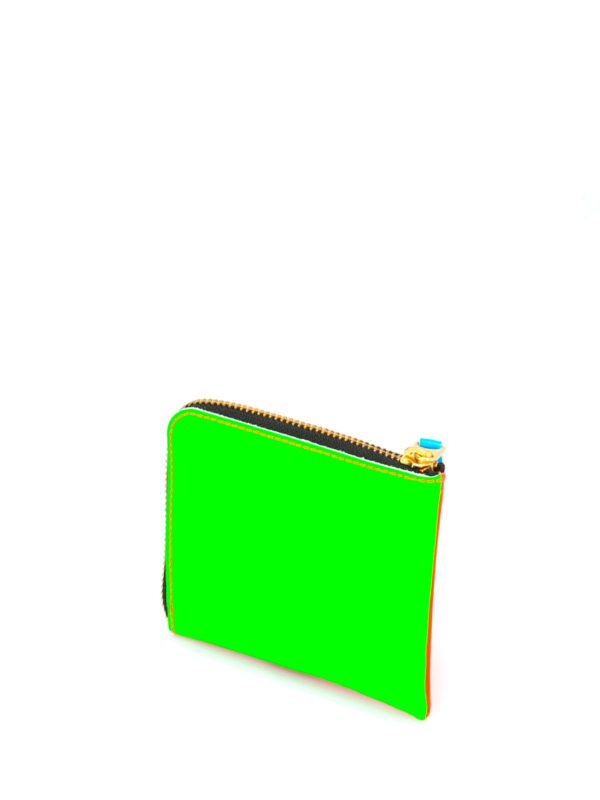 iKRIX COMME DES GARCONS: portafogli - Portafoglio Super Fluo con zip a L