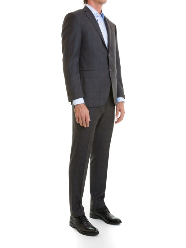 iKRIX CORNELIANI: formal suits - Two-piece check wool suit
