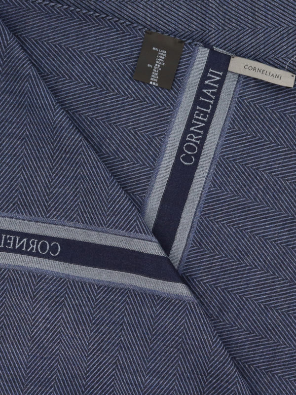 iKRIX CORNELIANI: scarves - Wool-silk blend scarf