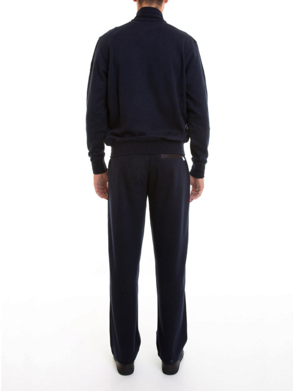 iKRIX CORNELIANI: Sweatshirts & Sweaters - Cotton blend zipped jumpsuit