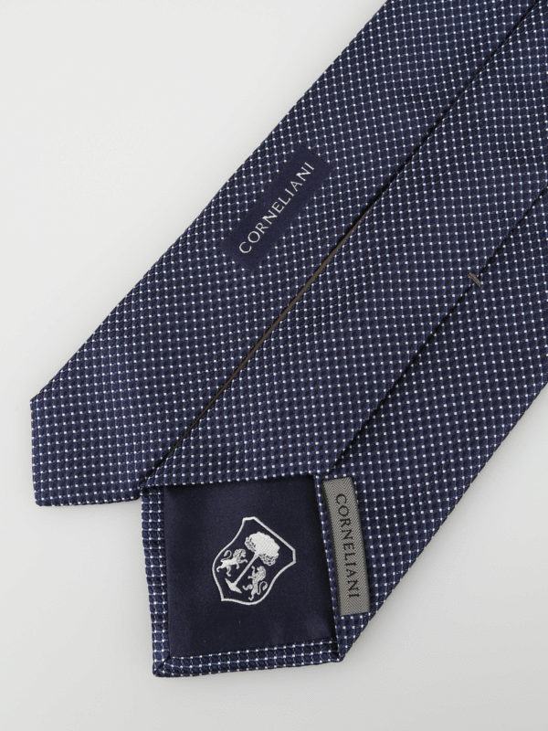 iKRIX CORNELIANI: Corbatas y pajaritas - Corbata - Azul Oscuro