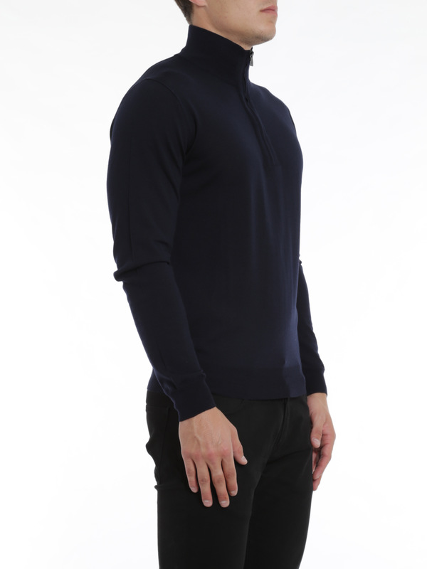 iKRIX CORNELIANI: Rollkragenpullover  und Polo-Ausschnitt - Pullover Aus Schurwolle