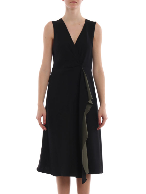 Knee length dresses Diane Von Furstenberg Addison sleeveless midi dress 12750DVFBLOLV