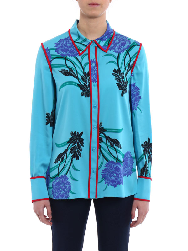 iKRIX Diane von Furstenberg: Hemden - Hemd - Hellblau