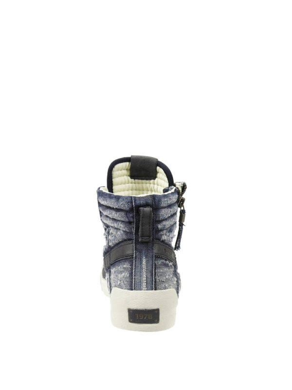 iKRIX DIESEL: Chaussures de sport - D-String Plus high denim sneakers