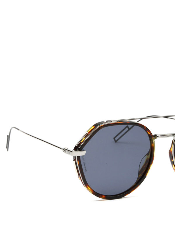iKRIX DIOR: sunglasses - Tortoiseshell round sunglasses