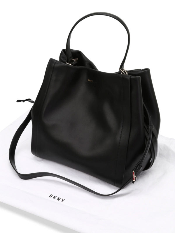 iKRIX DKNY: Bucket bags - Smooth leather bucket bag