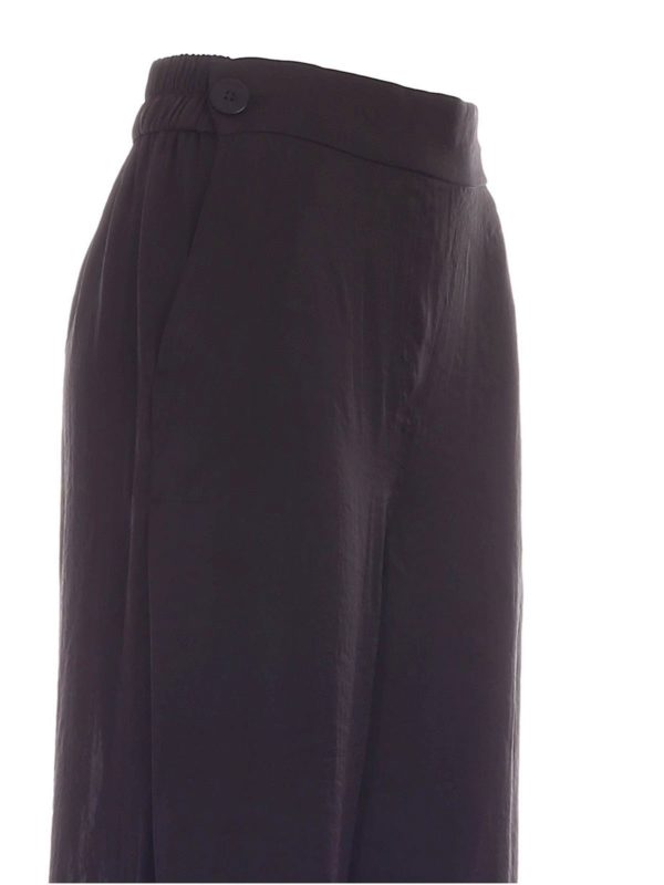iKRIX DKNY: casual trousers - Wide leg pants in black