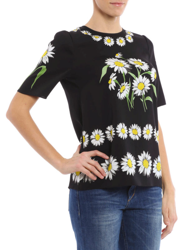iKRIX DOLCE & GABBANA: blouses - Daisy silk blouse