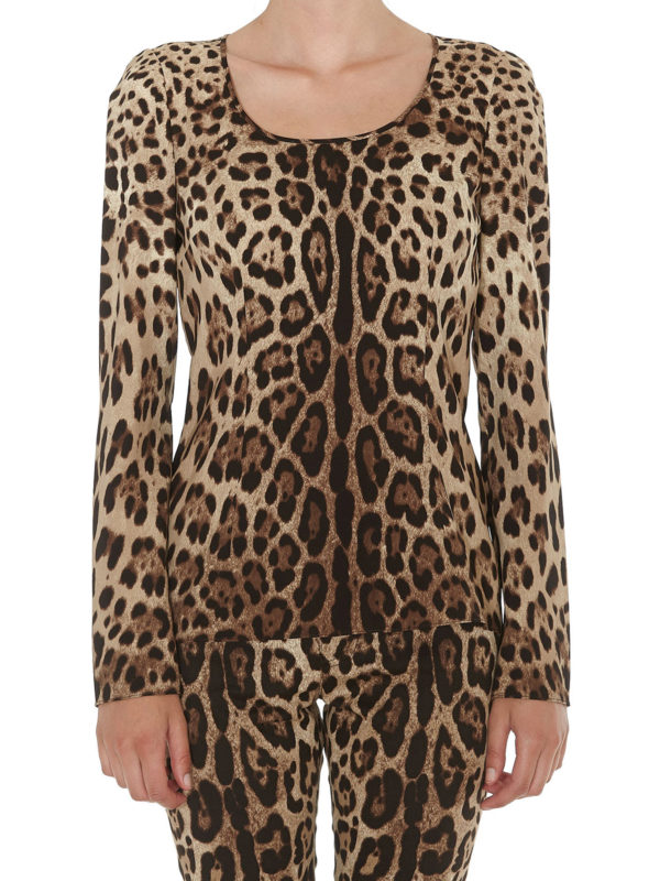 iKRIX DOLCE & GABBANA: ブラウス - ブラウス - アニマル柄