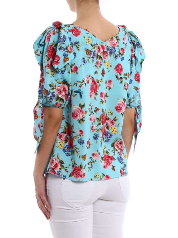iKRIX DOLCE & GABBANA: Blusen - Bluse - Hellblau