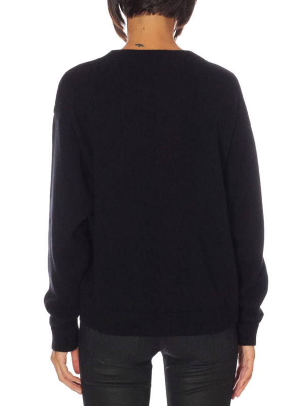 iKRIX DOLCE & GABBANA: Strickpullover mit Rundhalsausschnitt - Rundhalspullover - Schwarz