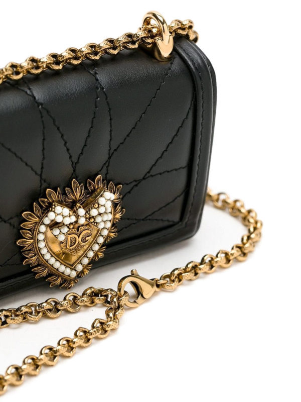 iKRIX DOLCE & GABBANA: cross body bags - Devotion micro bag
