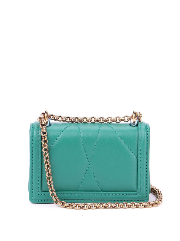 iKRIX DOLCE & GABBANA: cross body bags - Devotion micro leather bag