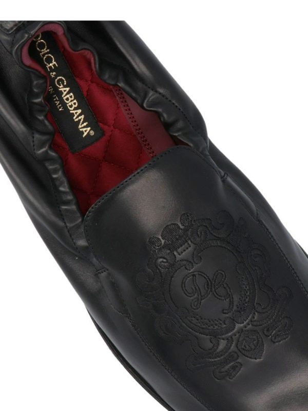 iKRIX DOLCE & GABBANA: ロファー＆スリッパ - ローファー - 黒