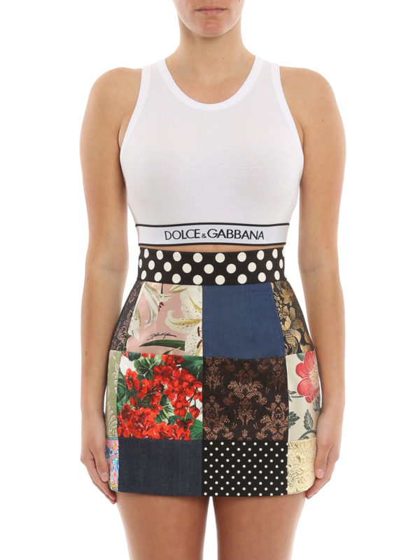 iKRIX DOLCE & GABBANA: Tops y camisetas sin mangas - Top - Blanco