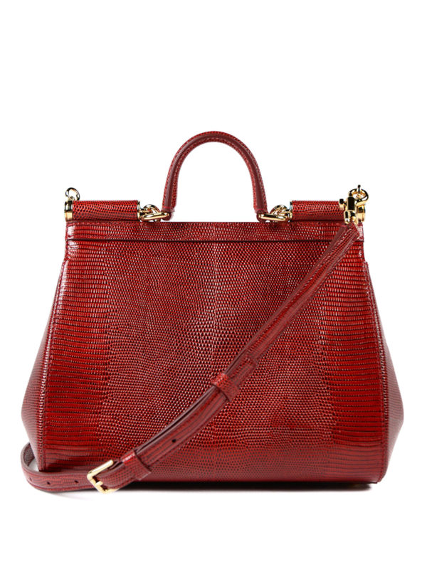 iKRIX DOLCE & GABBANA: totes bags - Medium Sicily bag with logo patch