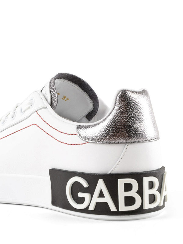 iKRIX DOLCE & GABBANA: trainers - Portofino white nappa sneakers