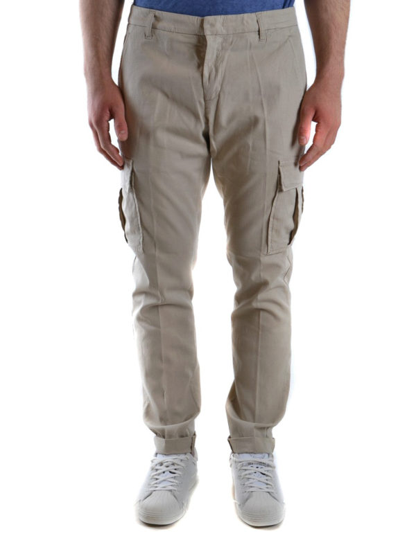 iKRIX DONDUP: カジュアルトラウザー - カジュアルパンツ - グレー