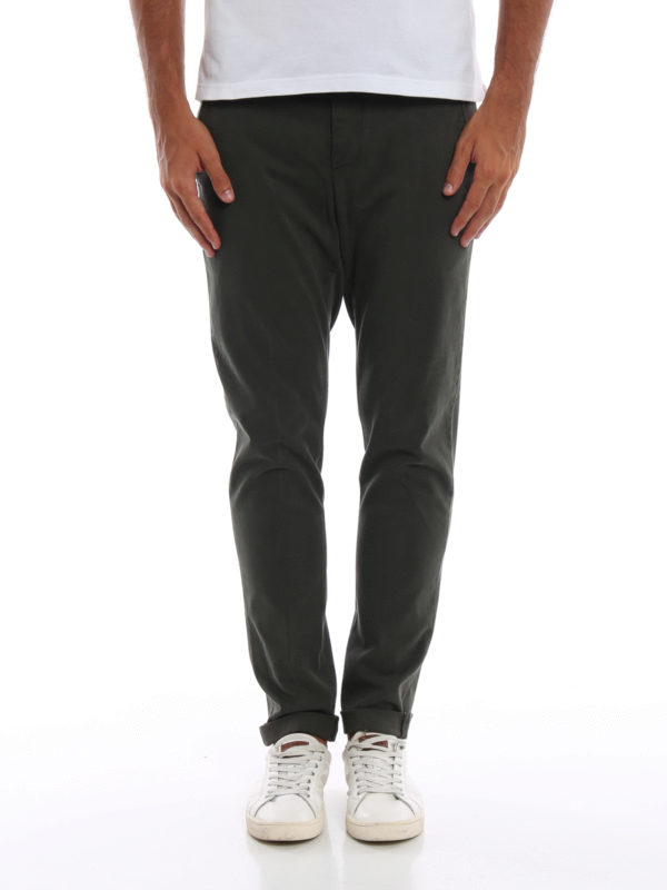 iKRIX DONDUP: Casual Hosen - Casual Hosen - Dunkelgrün