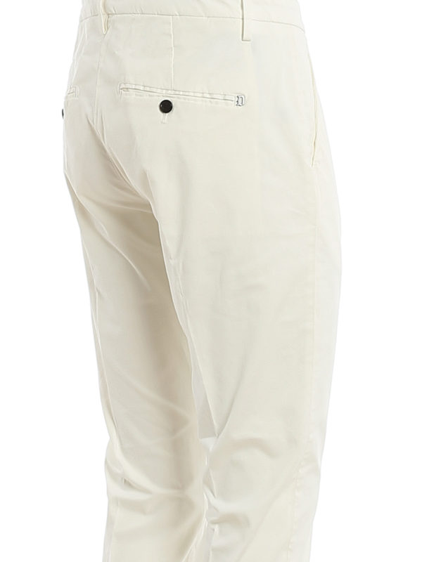 iKRIX DONDUP: casual trousers - Gaubert stretch cotton trousers