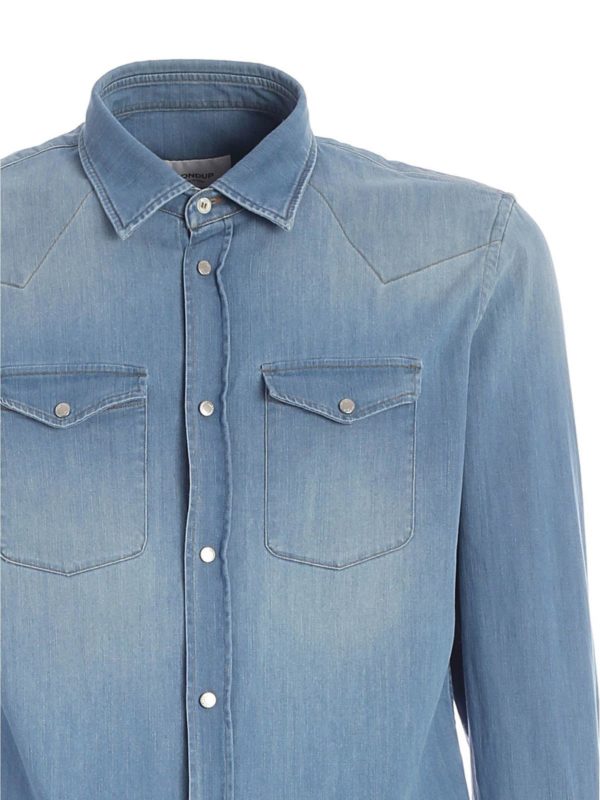 iKRIX DONDUP: シャツ - シャツ - ライトブルー