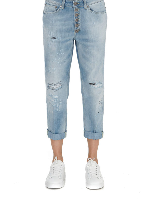 iKRIX DONDUP: ストレートジーンズ - フレアジーンズ - Koons