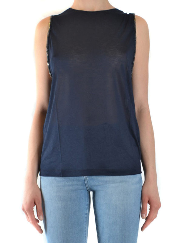 iKRIX DONDUP: トップス＆タンクトップ - トップ/タンクトップ - ダークブルー