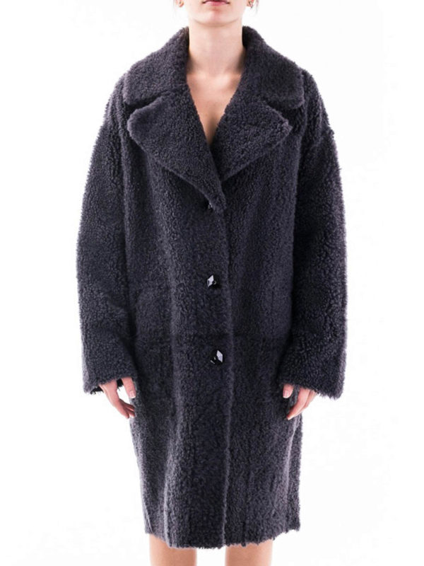 iKRIX Drome: Abrigos de borreguito y piel  - Abrigo De Piel - Reversible