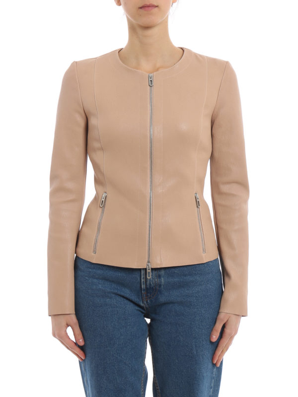 iKRIX Drome: Lederjacken - Lederjacke - Nude