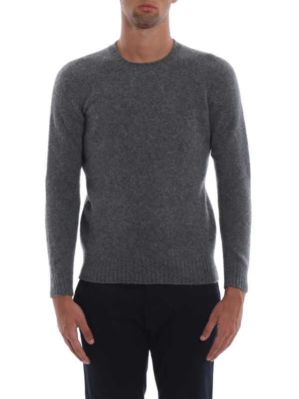 iKRIX DRUMOHR: crew necks - Grey brushed lambswool sweater
