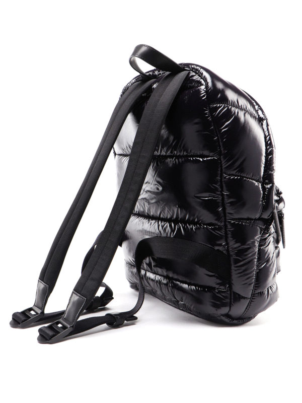 iKRIX DSQUARED2: backpacks - Glossy nylon quilted backpack