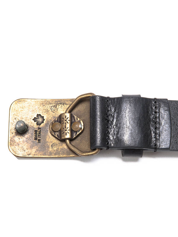 iKRIX DSQUARED2: belts - Leather logo patch belt