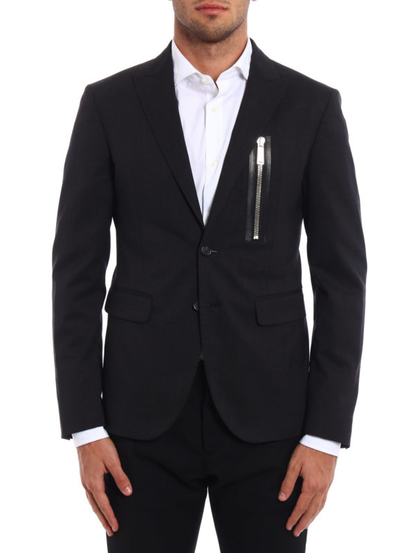 iKRIX DSQUARED2: Blazer - Blazer - Gris Oscuro