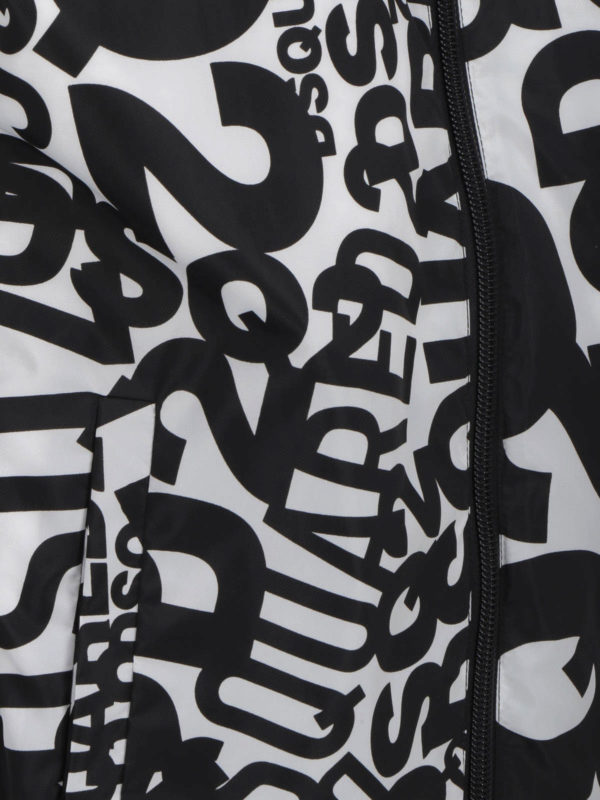 iKRIX DSQUARED2: bombers - Logo print bomber jacket