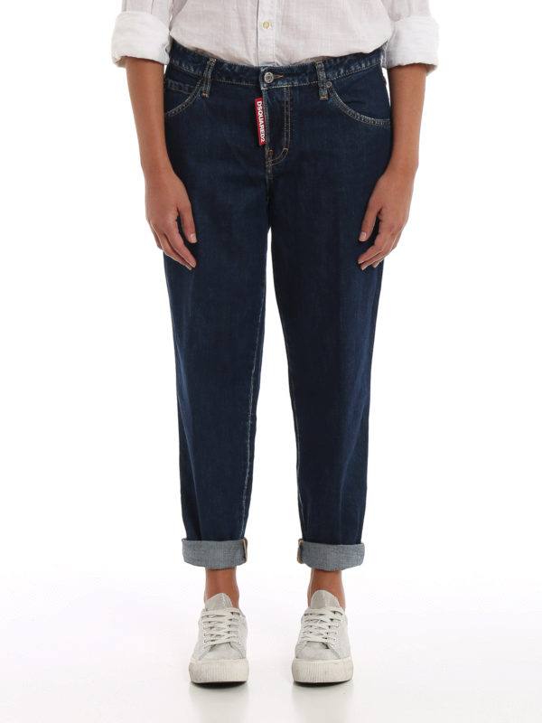 Dsquared2 Boyfriend jeans Hockney Donna S75LB0188S30309470