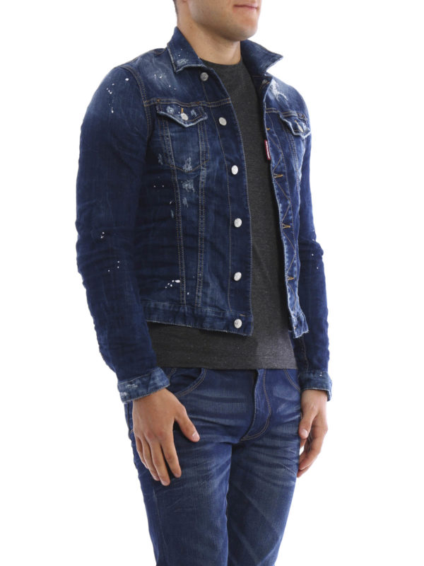 iKRIX DSQUARED2: Jeansjacken - Vintage denim jacket