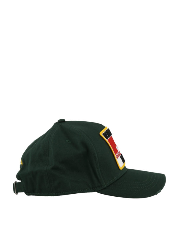 iKRIX DSQUARED2: hats & caps - Dean & Dan green baseball cap