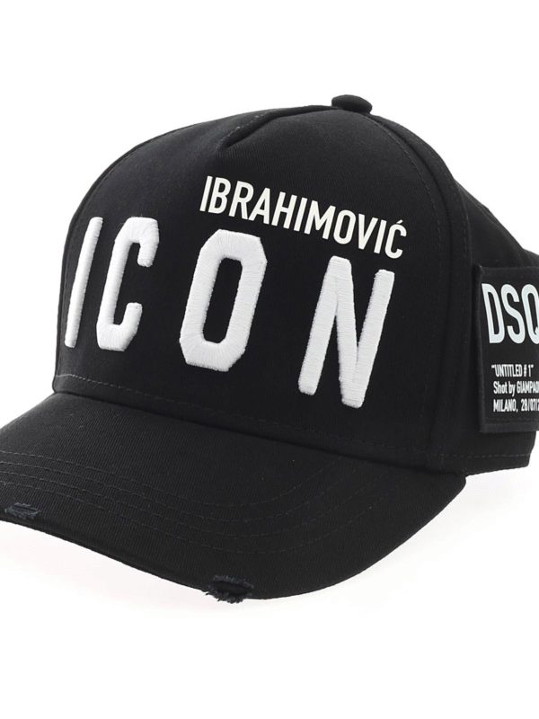 iKRIX DSQUARED2: hats & caps - Icon black baseball hat
