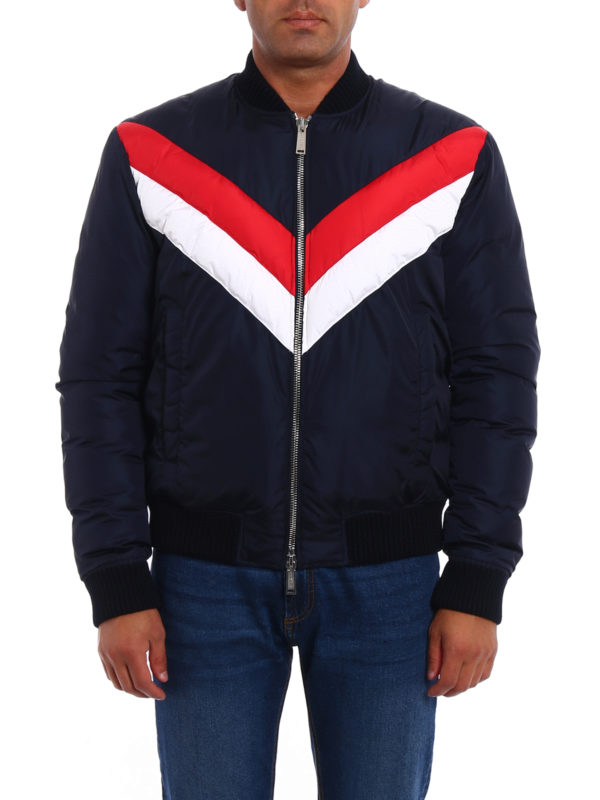 iKRIX DSQUARED2: padded jackets - Arrow pattern bomber jackets