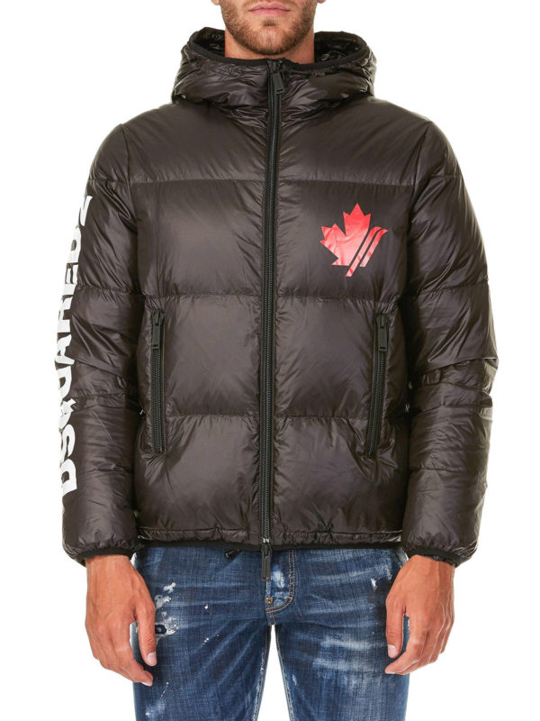 iKRIX DSQUARED2: Kurze Daunenjacken - Daunenjacke - Schwarz