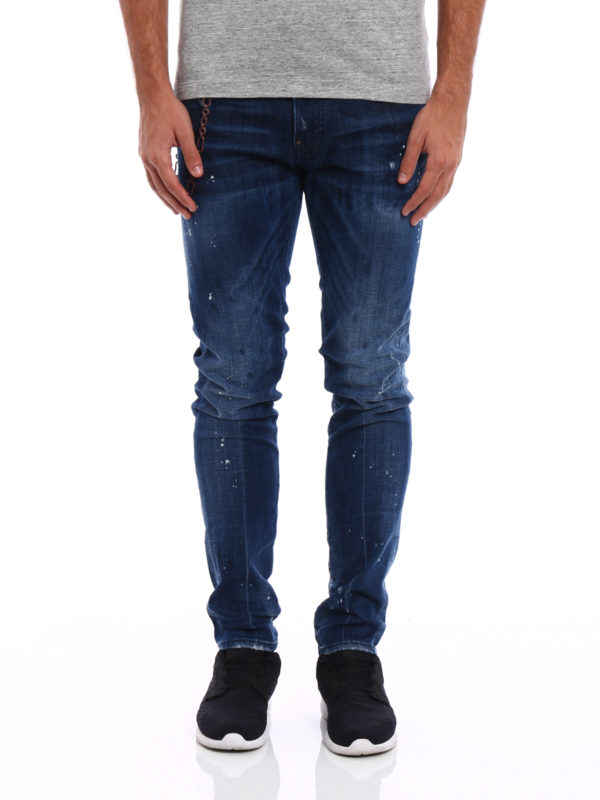 iKRIX DSQUARED2: skinny jeans - Cool Guy jeans with keyholder