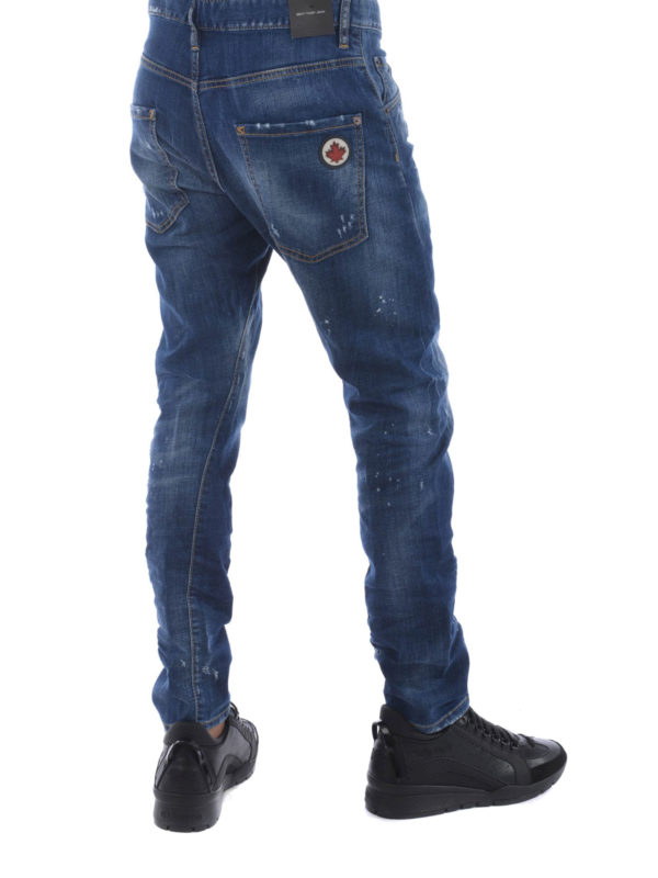 iKRIX DSQUARED2: jeans skinny - Jeans slavati Sexy Twist