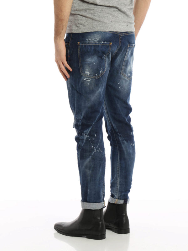 iKRIX DSQUARED2: Straight Leg Jeans - Classic Kenny Twist