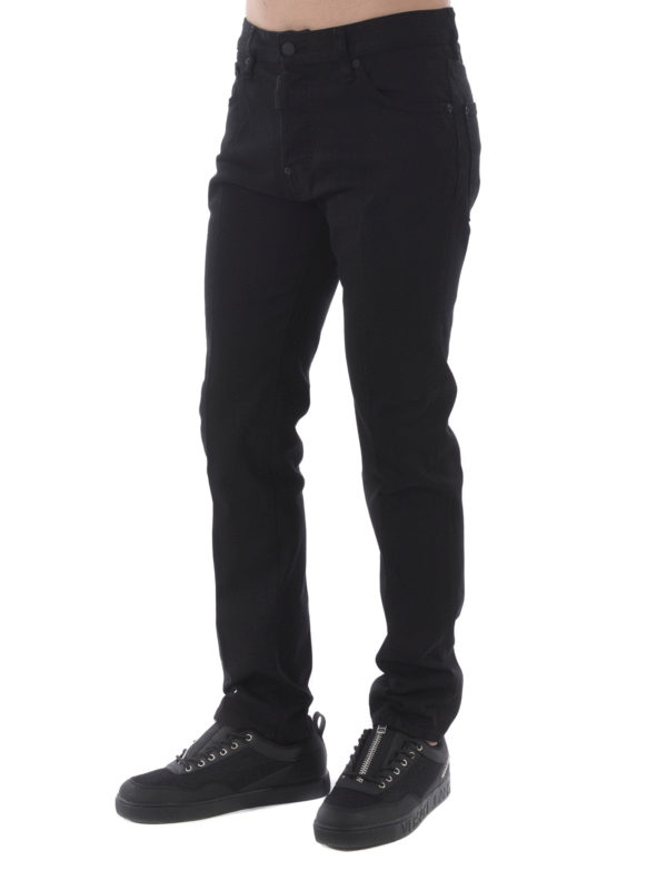 iKRIX DSQUARED2: straight leg jeans - Mert & Marcus 1994 black jeans